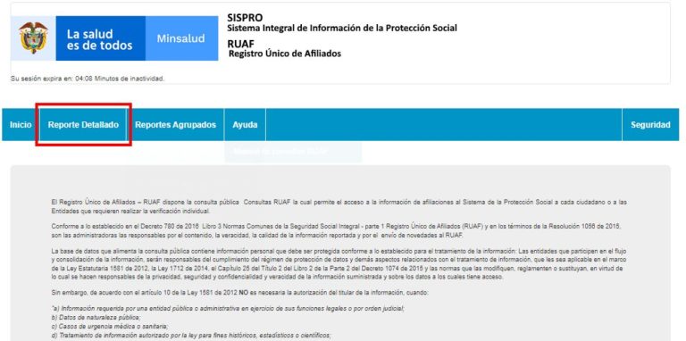 RUAF: Guía Para Consultar Tu EPS, Pensión O Cesantías